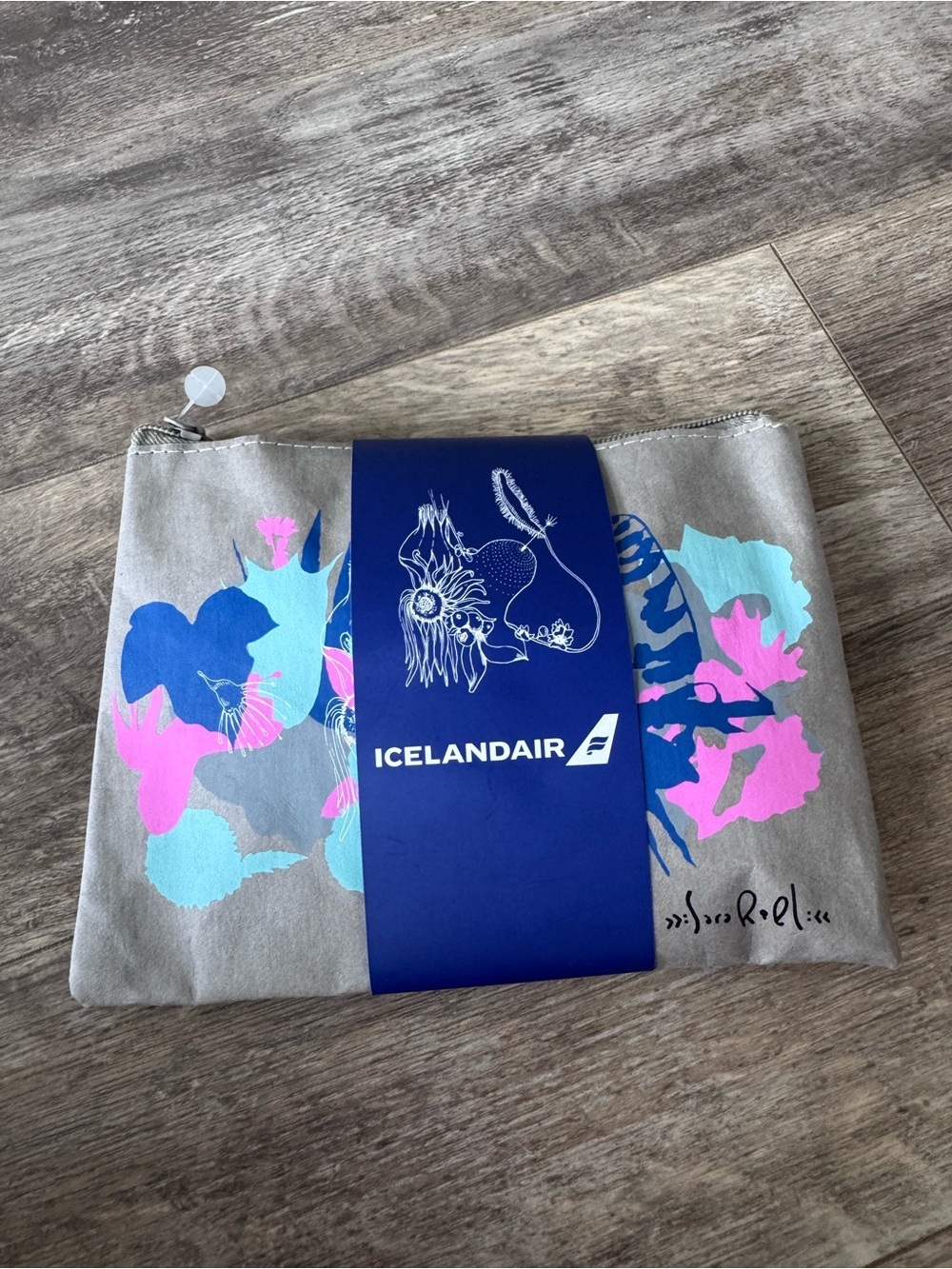 NWT! Icelandair Business Class Pouch with Accessories - Picture 3 of 4